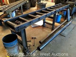 10' X 14" Roller Table