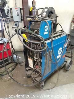 Miller CP-200 Arc Welder With Wire Feeder, Gun And Cart
