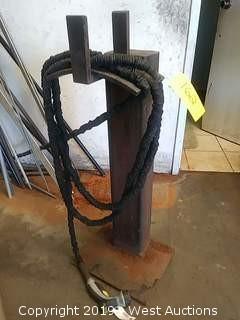 Custom Steel Hose Caddy