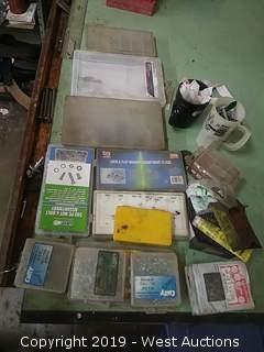 Bulk Lot: Assortment of Screws, Washers, Pins, Clips & More