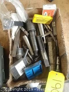 Box of Drill Bits, Taps & Dies
