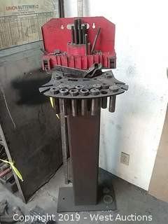 Custom Steel Collet Rack 