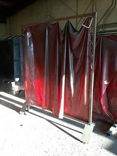 6x8 Welding Curtain with Stand