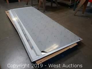 (7) Sheets Of Stainless Steel Sheet Metal