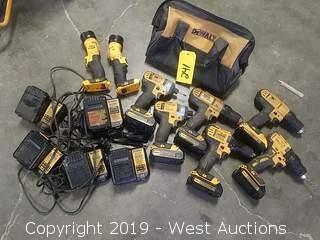 (6) DeWalt 20vMax Cordless Drill Sets
