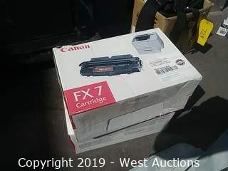 (2) Canon FX-7 Cartridges