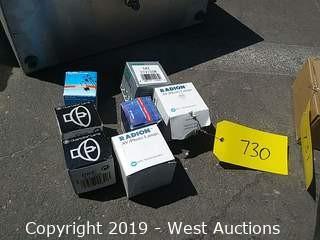 (7) Assorted Projector & Photo Lamps