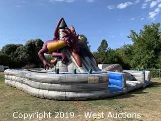 Dragon's Castle Inflatable Obstacle Course