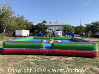 4-Person Inflatable Joust Ring