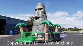 Tiki Island Inflatable Climbing Wall