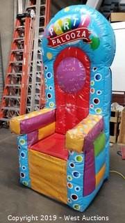Inflatable Birthday Throne with Foam Bottom