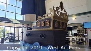 GIANT Custom Pirate Ship 14' long up to 16' tall 