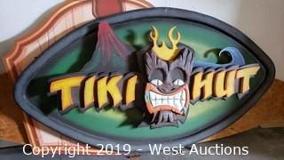 Tiki Hut Sign 