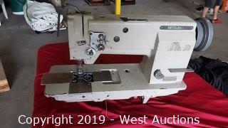 Mitsubishi Double Needle Sewing Machine (Operation Not Known)