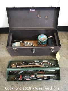 Toolbox With Hoses, Connectors, And More
