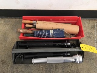 (2) Bins with (8) Files (3) Flashlights