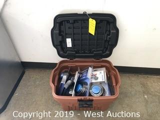Tough Tote Bin with (6+) Husqvarna Tap Advance Trimmer Heads