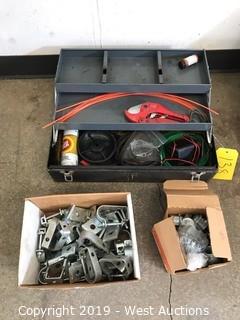 Toolbox with Tools and Parts