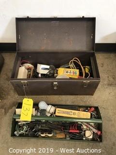 Toolbox With Electrical Components