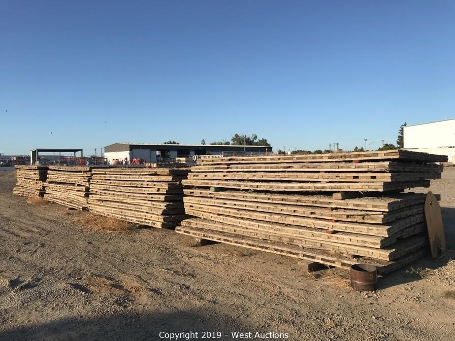 Online Auction of Laminate Construction Mats and Voltage Meter Kits in Modesto, CA