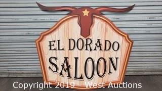 Printed El Dorado Sign Decor