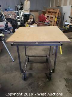 Steel Frame Cart 49" x 35" x 41"
