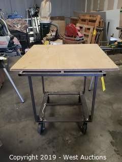 Steel Frame Cart 49" x 35" x 41"