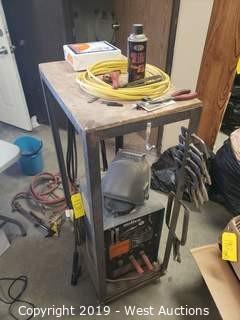 Miller Thunderbolt AC Arc Welding Power Source On Cart