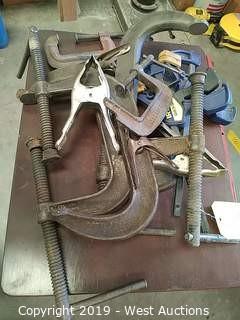 Bulk Lot: Assorted Claps, Pinch Claps & Vise Claps