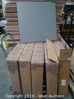 (5) Boxes of (10) 2'×2' Shock Absorbing Foam Tiles