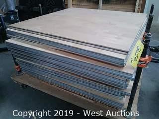 Interlocking Dance Floor Tiles 39"×39"×1"