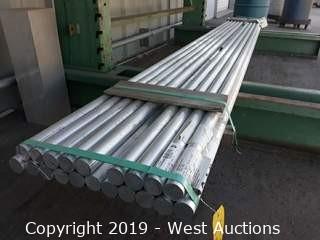Aluminum Stock: (20) 1½" x 12' Rod