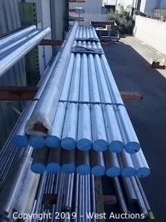 Aluminum Stock: (17) 2⅜"x12' Aluminum Rod