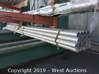 Aluminum Stock: (20) 2⅛" x 12' Rod