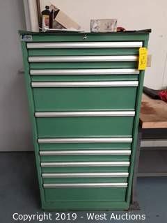 Lista 55" Tall Machinist's Tool Box (Contents Included)