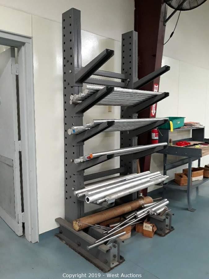 CNC Machine, Vertical Mill, Aluminum Stock, and Manufacturing Equipment Auction Sale in Lodi, CA