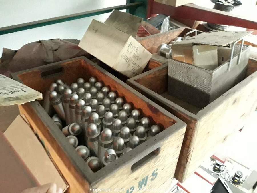CNC Machine, Vertical Mill, Aluminum Stock, and Manufacturing Equipment Auction Sale in Lodi, CA