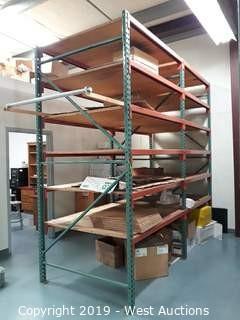 (2) Sections Of 10' Pallet Racking