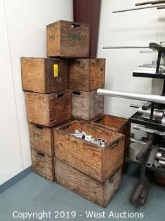 (14) Wood Crates