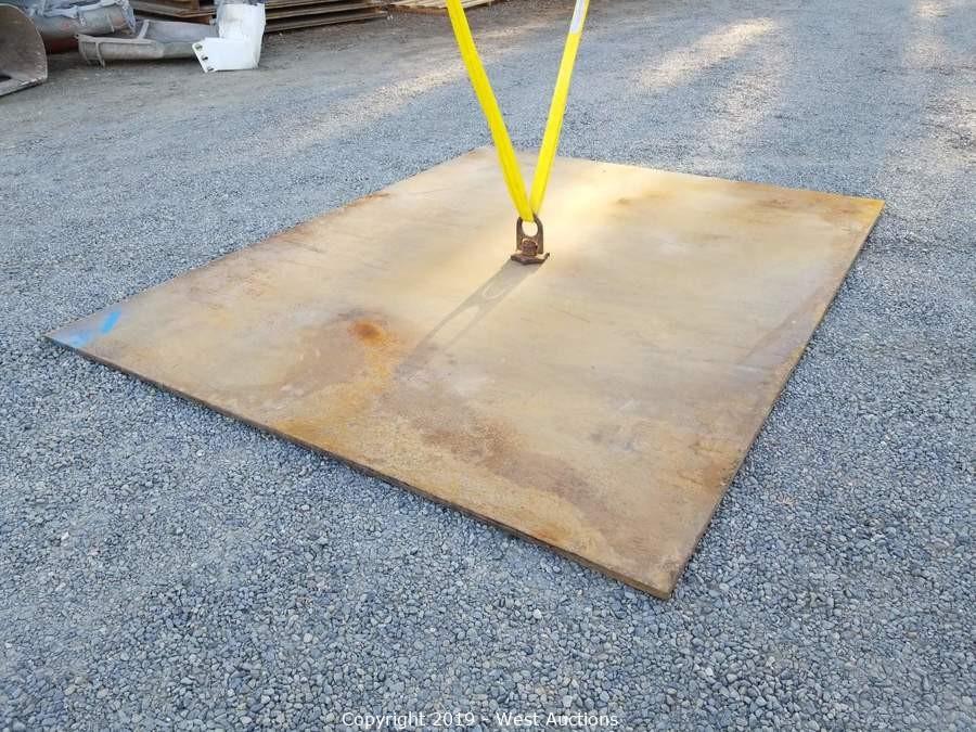 West Auctions Auction Online Auction of Trench Plates, Steel Storage Containers, Intermodal