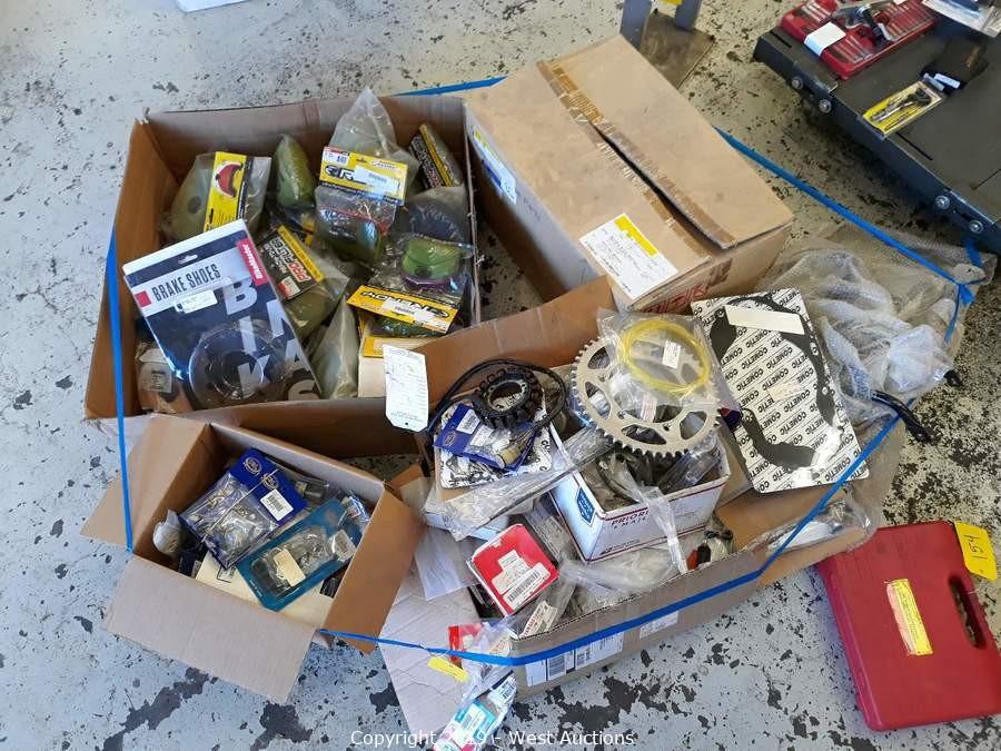 West Auctions Auction Complete Liquidation of The Motorcycle Shop in