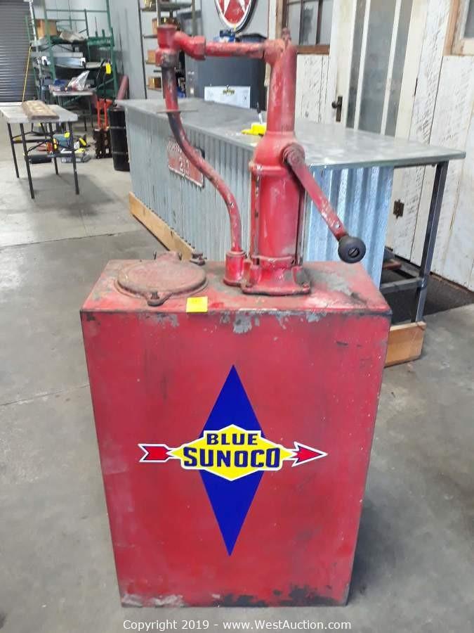 Online Auction of Vintage Gas Pumps, Signs, and More