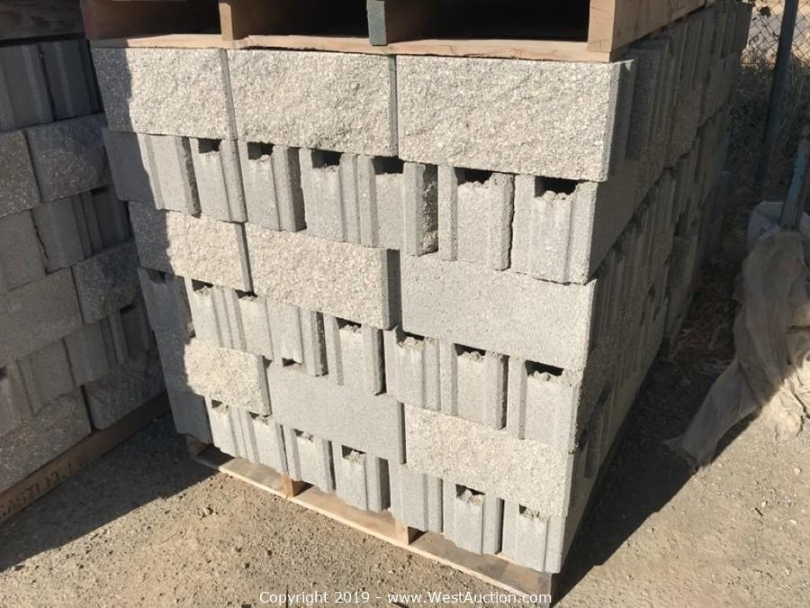 West Auctions Auction Online Auction Of Patio Pavers And