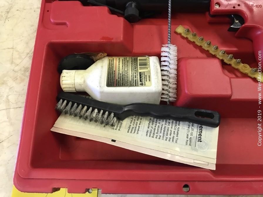 West Auctions Auction Online Tenant Abandonment Auction of Machinery