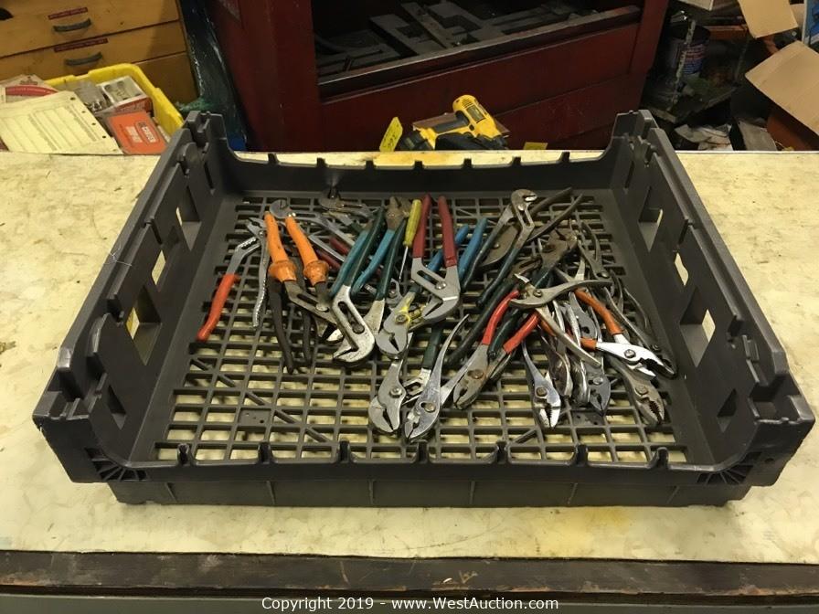 Online Tenant Abandonment Auction of Machinery and Tools
