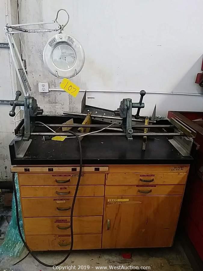 Online Tenant Abandonment Auction of Machinery and Tools