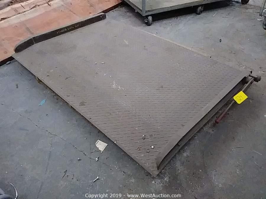 West Auctions Auction Online Tenant Abandonment Auction of Machinery