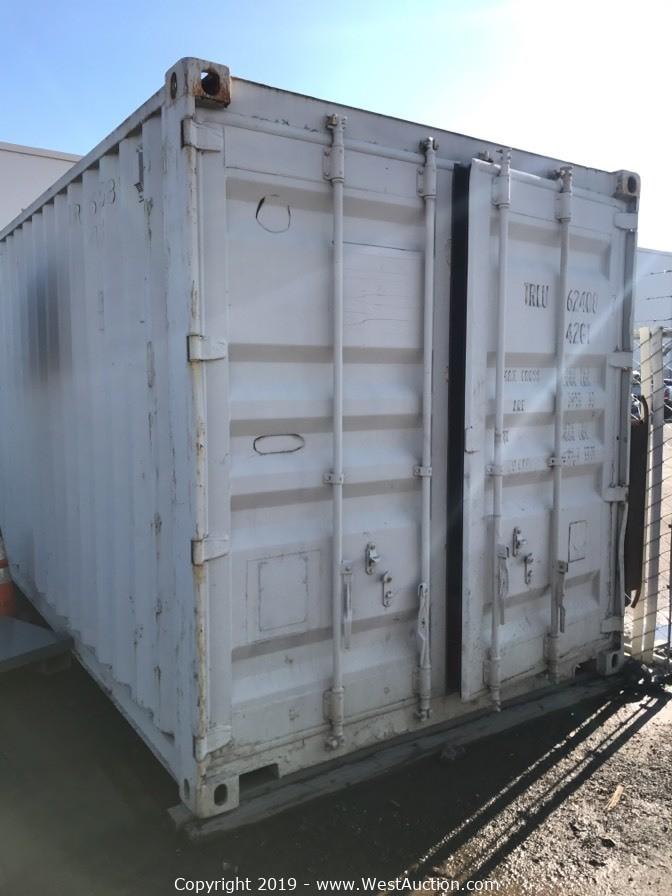 West Auctions Auction Online Auction of 40' Shipping Containers ITEM