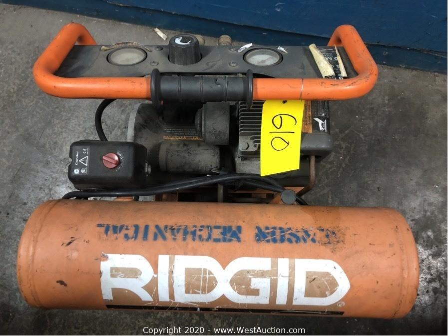 West Auctions Auction Retirement Auction of Jenson Mechanical, Inc