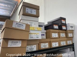 Approximately (35+) boxes of assorted envelopes and (75+) reams of assorted colored paper